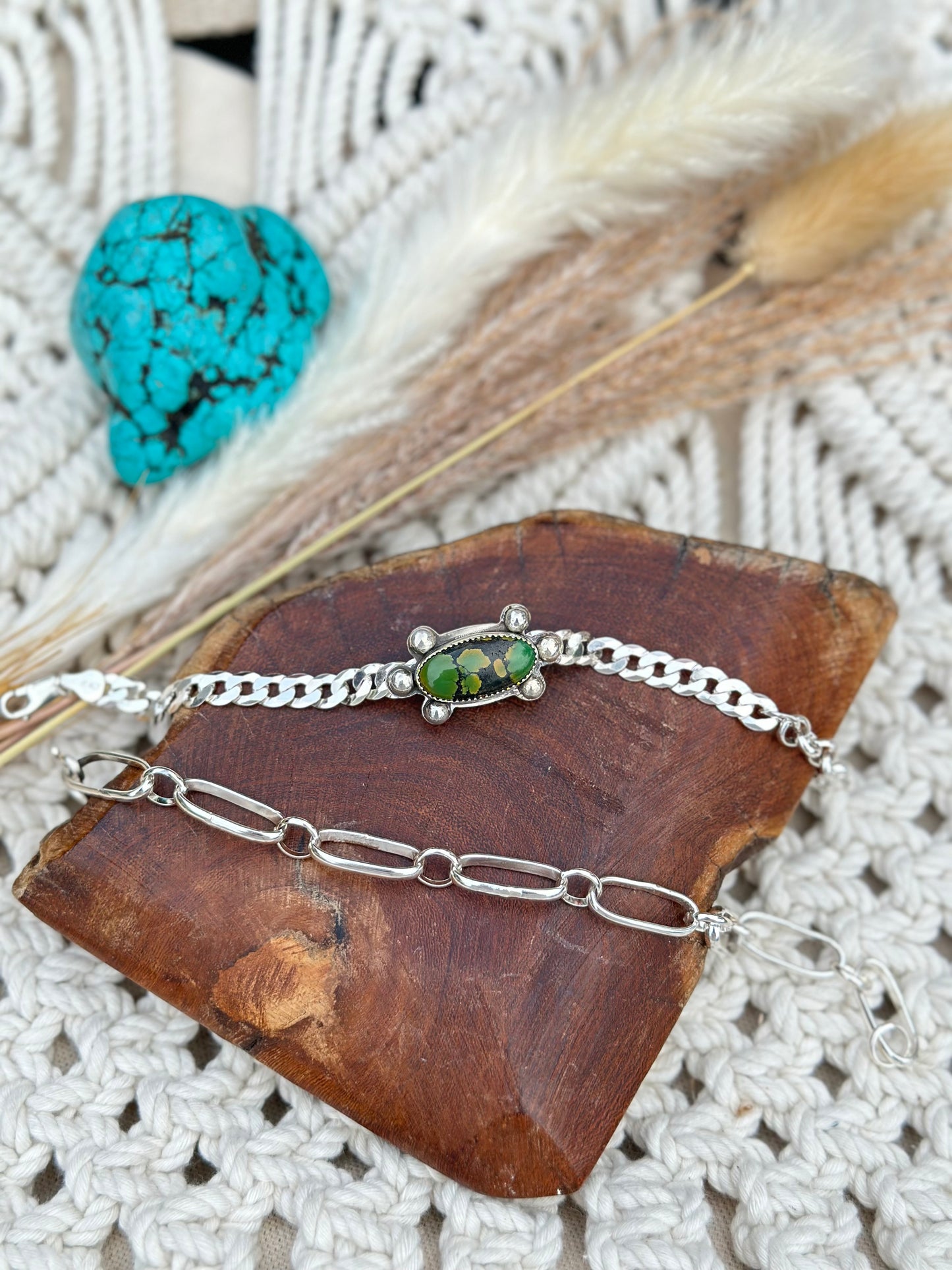 Curb Chain Bracelet - Sterling Silver .925