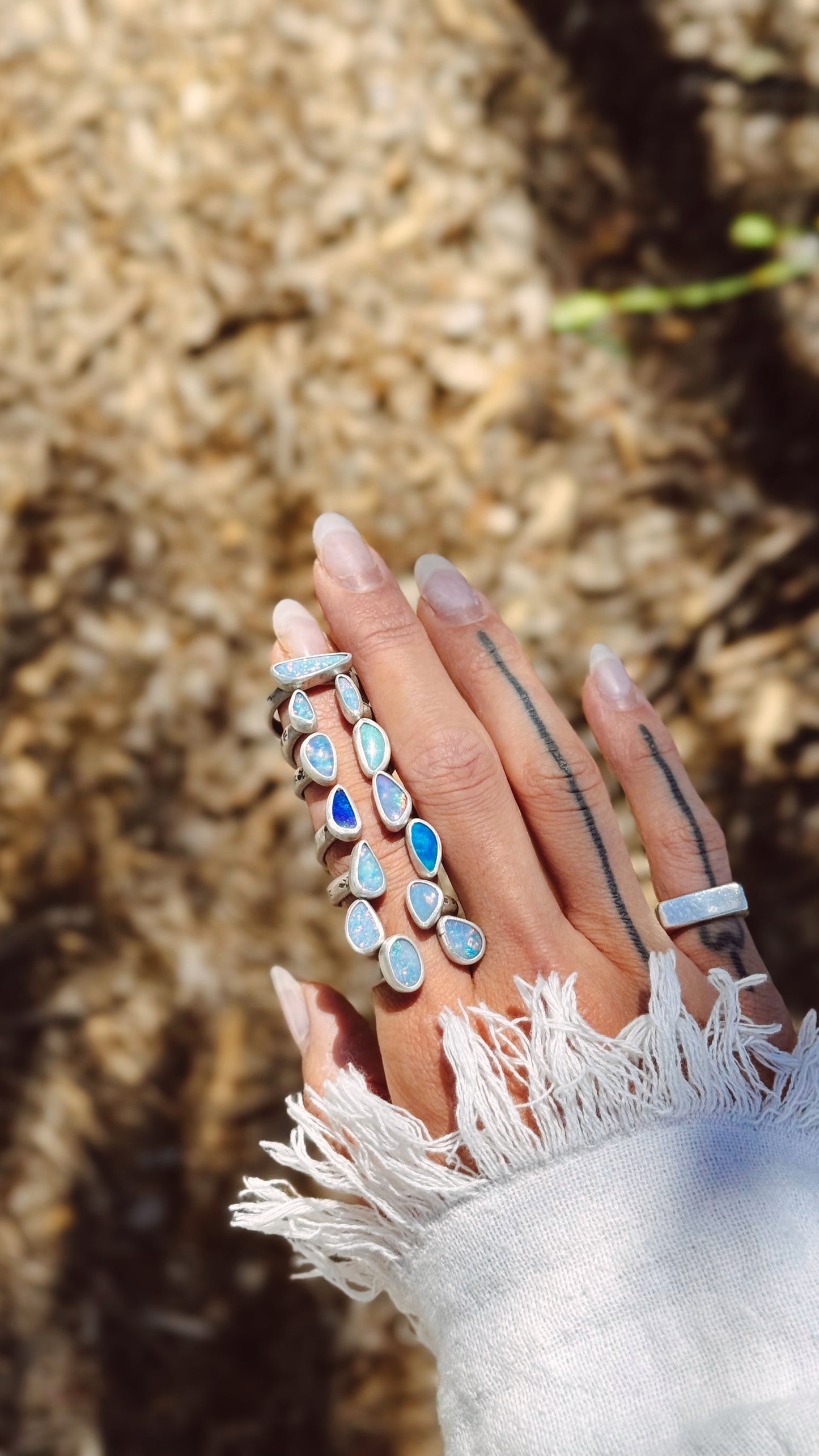 Boulder Opal Ring - various sizes