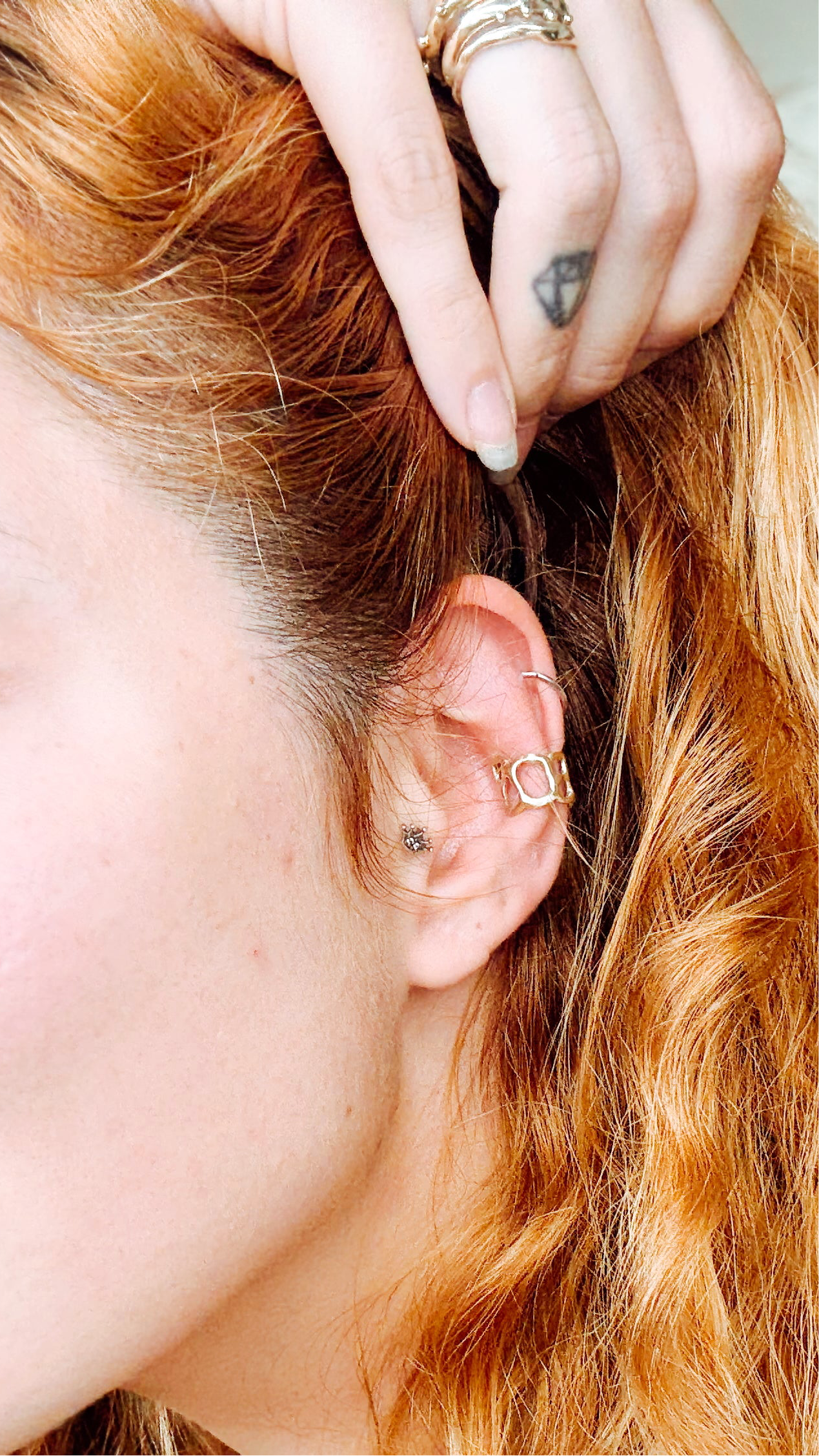 The Hanged Man - Ear Cuff