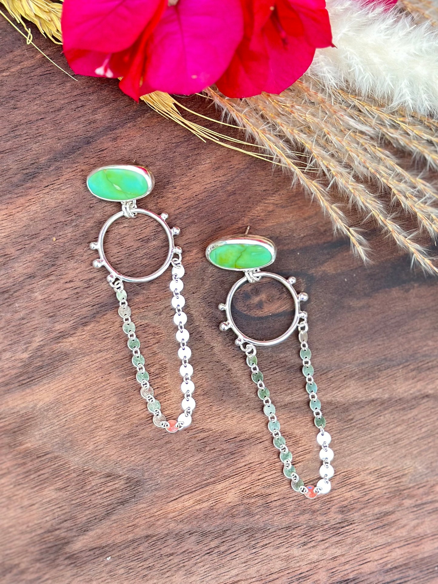 Fringe Earrings - Sonoran Gold - Sterling Silver .925