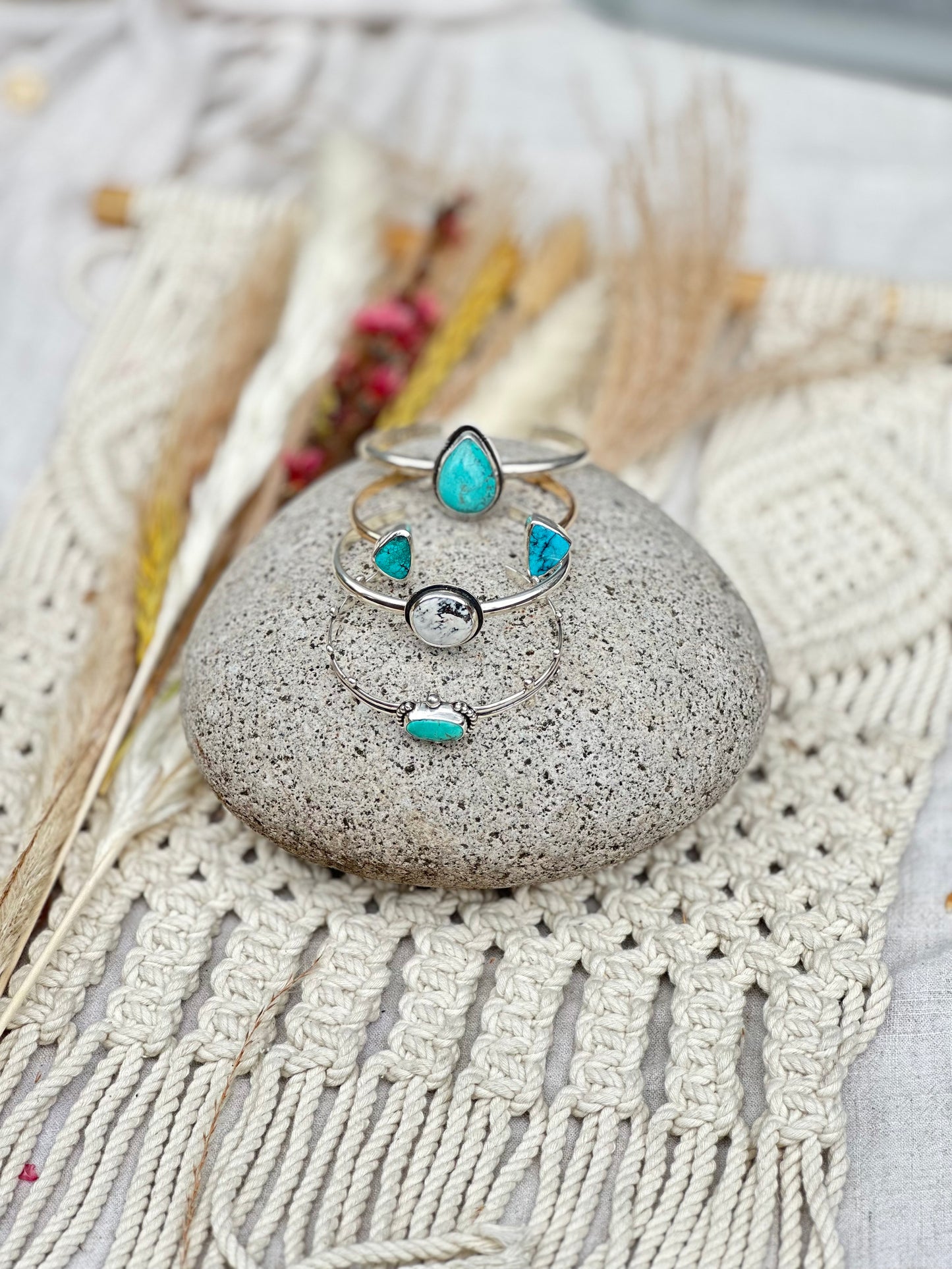 Baja Turquoise Cuff - Sterling Silver .925