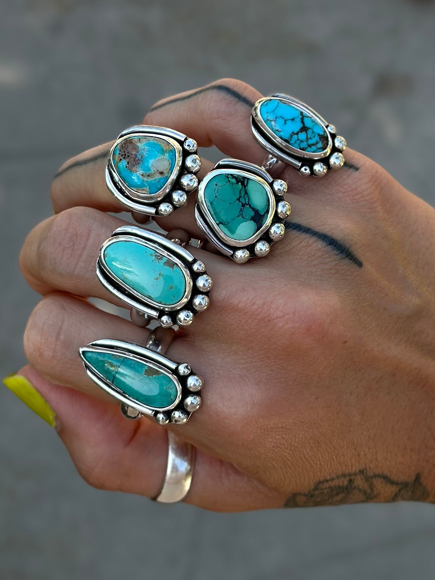 Valerie Ring - Hubei Turquoise - SIZE 5