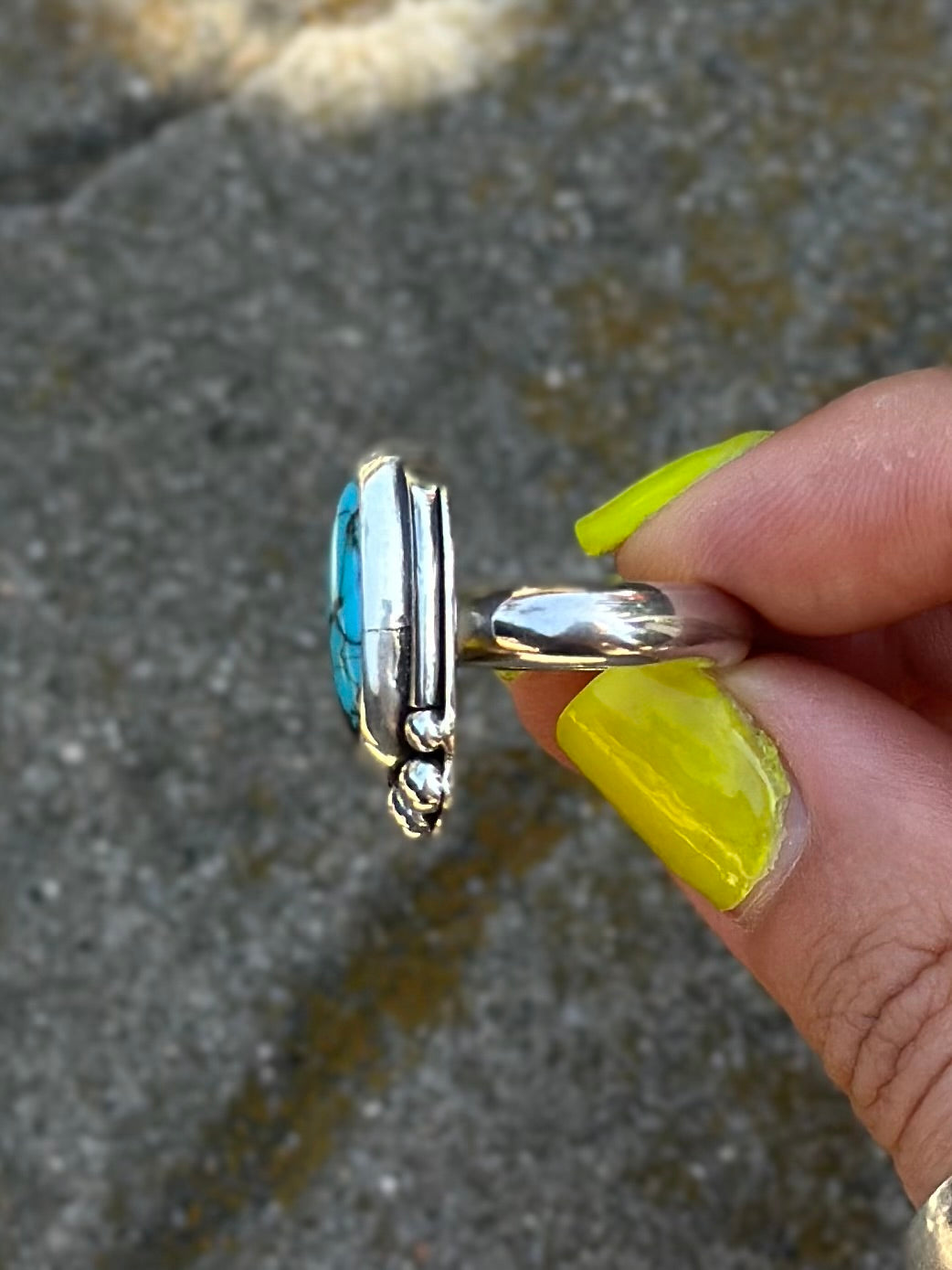 Valerie Ring - Hubei Turquoise - SIZE 5
