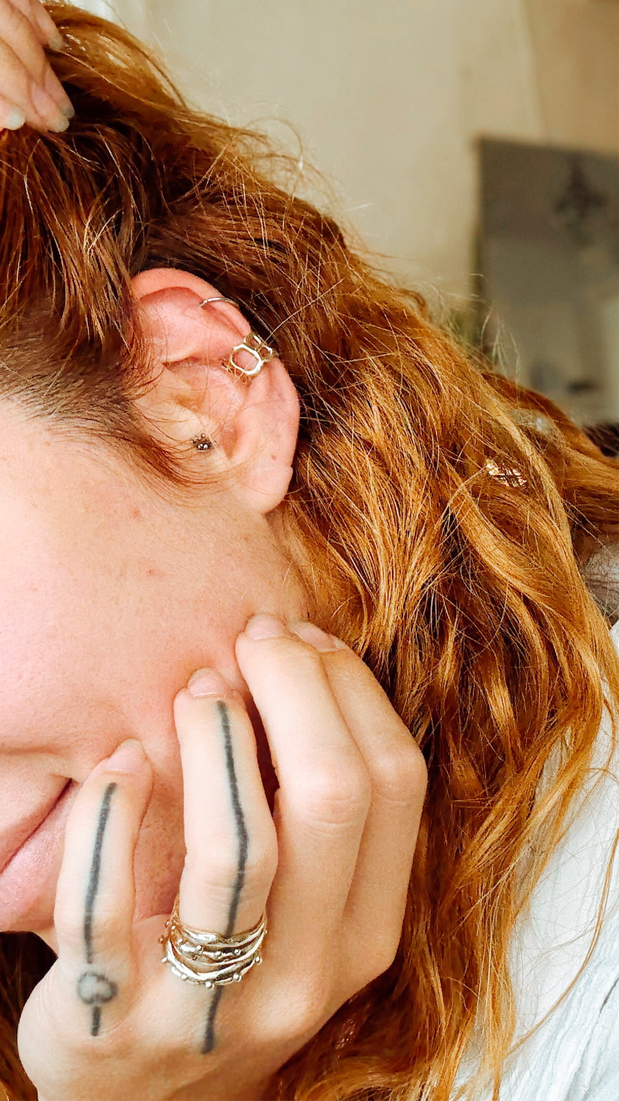 The Hanged Man - Ear Cuff