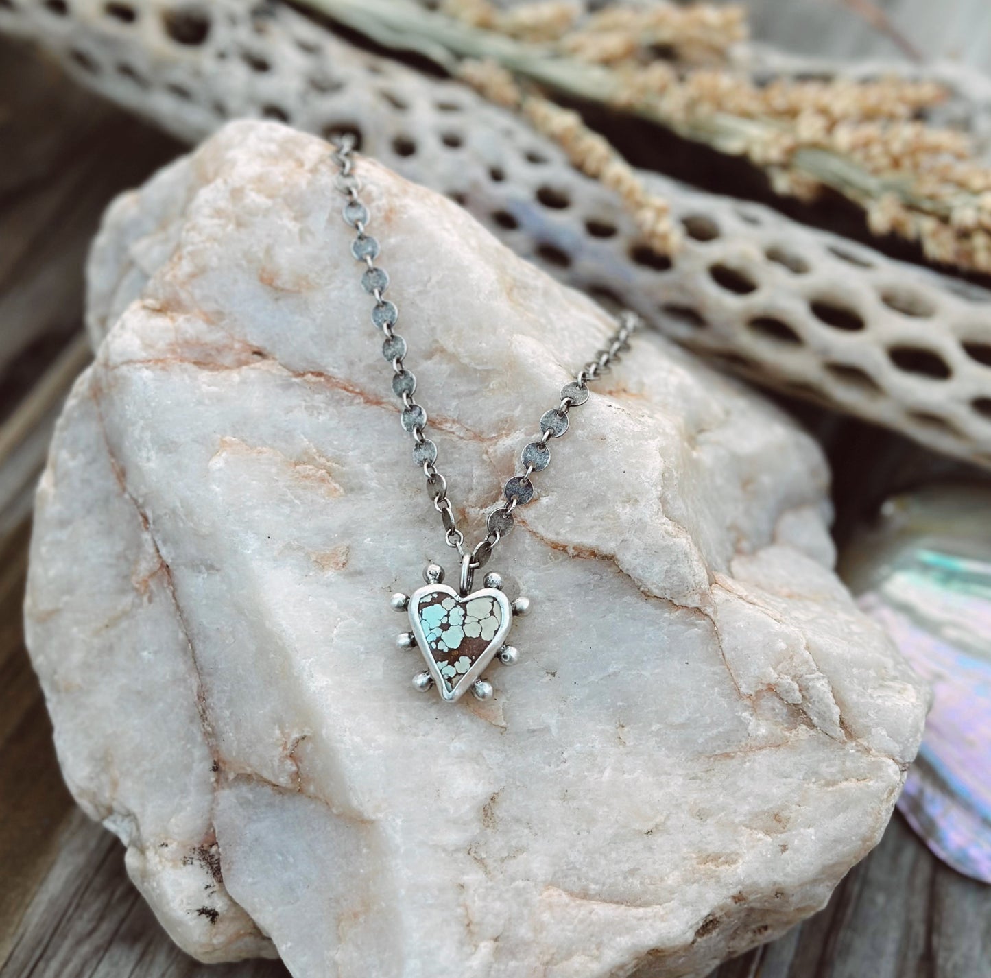 Valeria Necklace - Hubei Turquoise