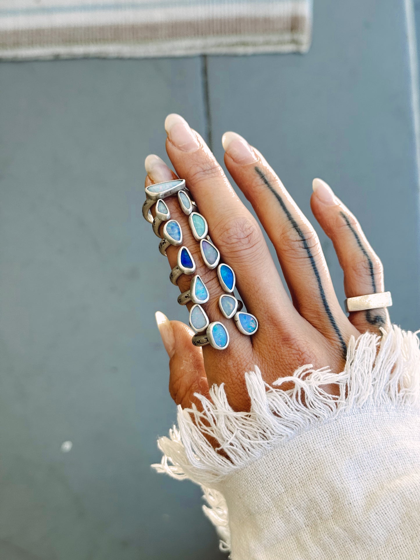 Boulder Opal Ring - various sizes