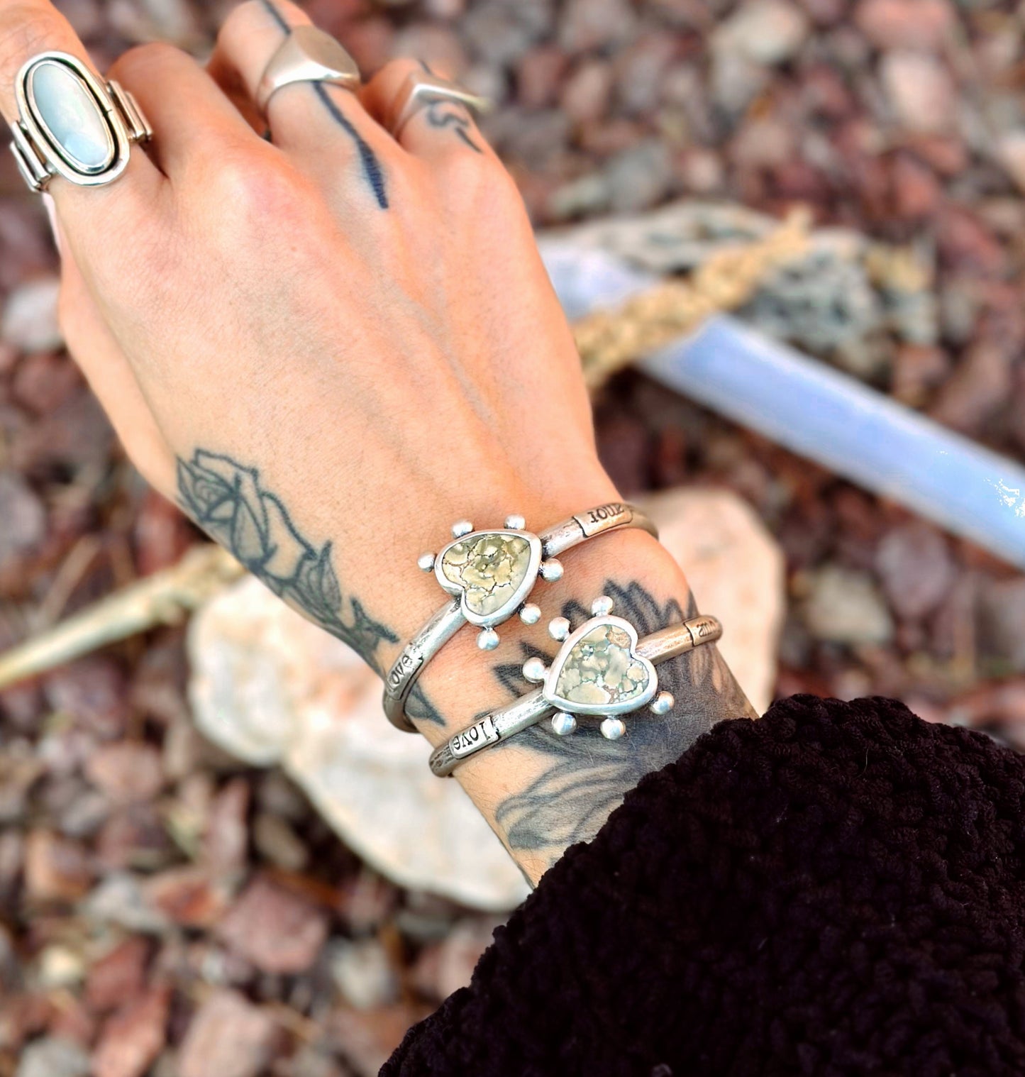Luisa Bracelet Cuff - Hubei Turquoise