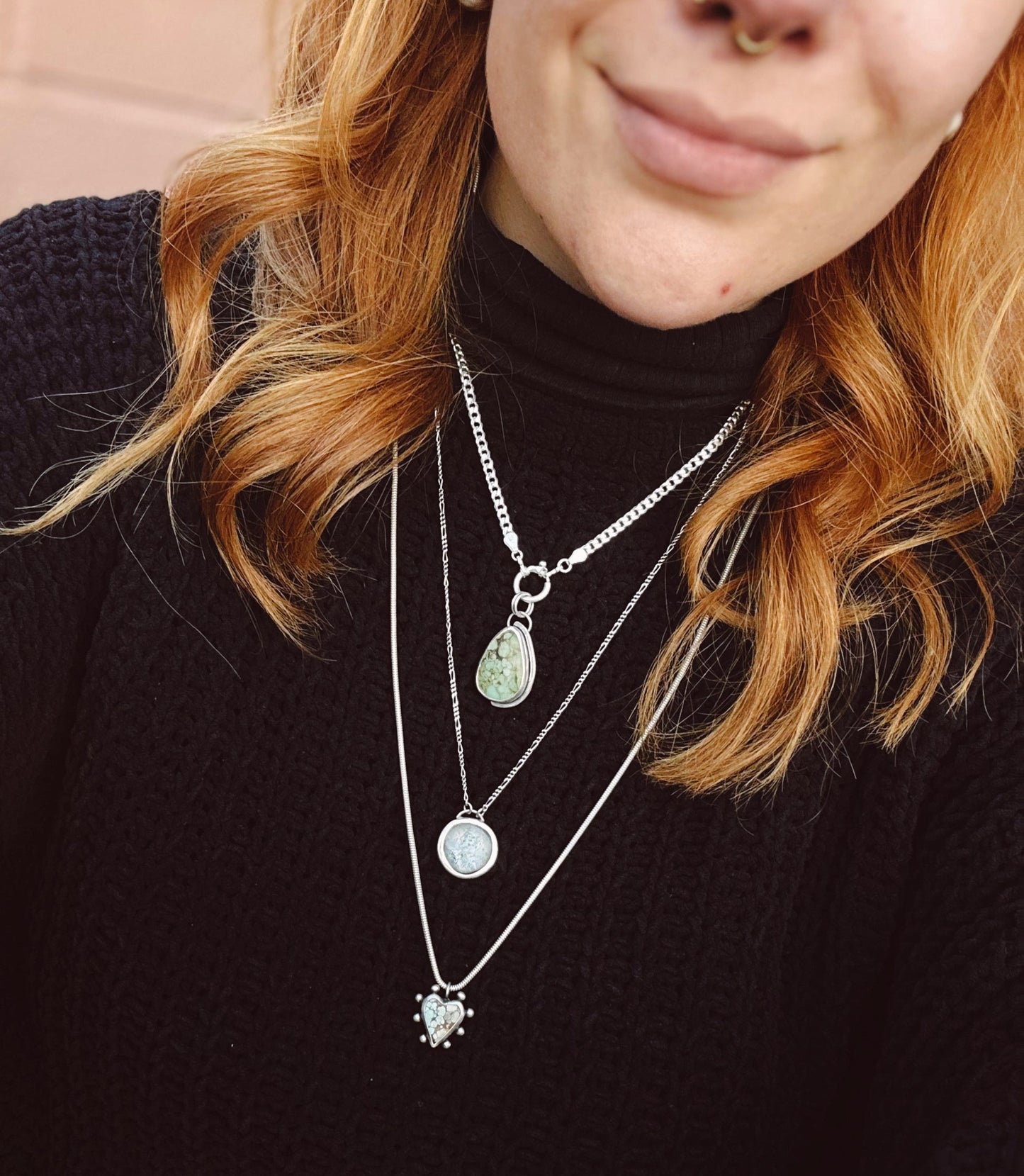 Deborah Necklace - Hubei Turquoise