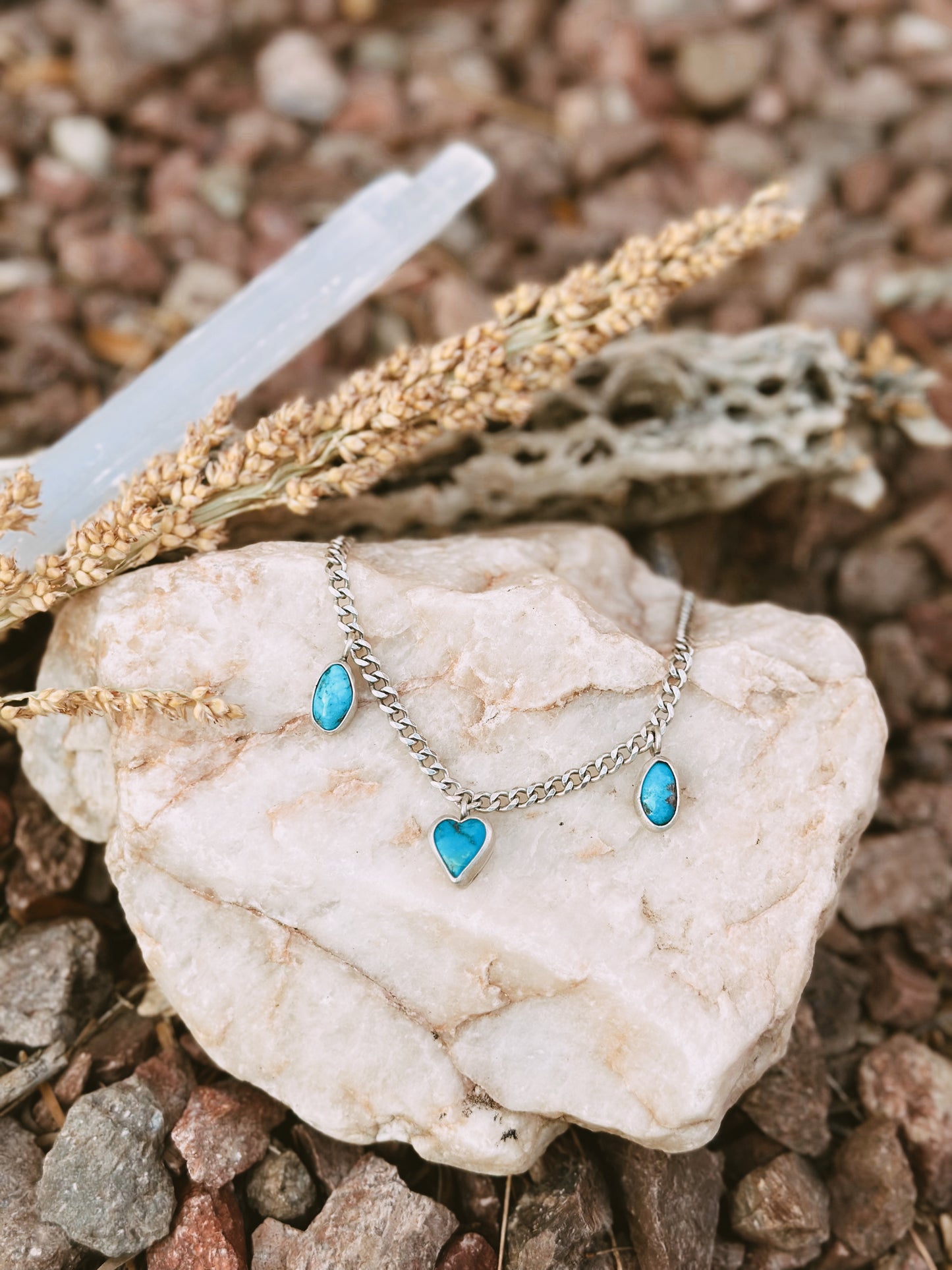 Brenda Necklace - Kingman Turquoise