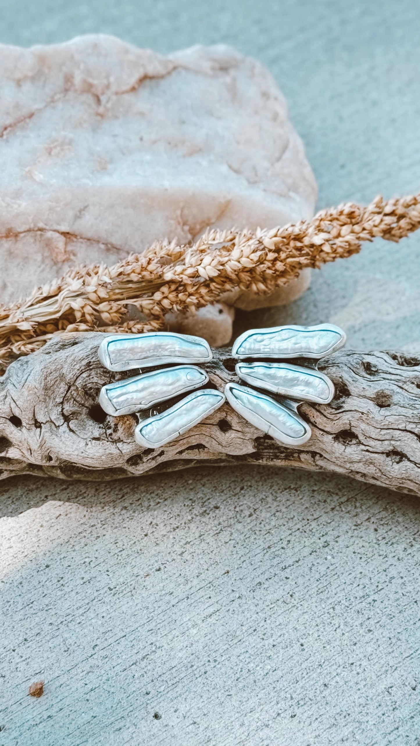 Pearl Earrings - Sterling Silver .925