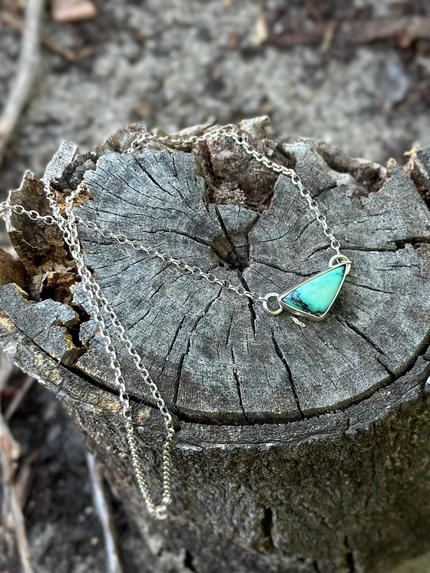 Anne Everyday Necklace - Emerald Rose