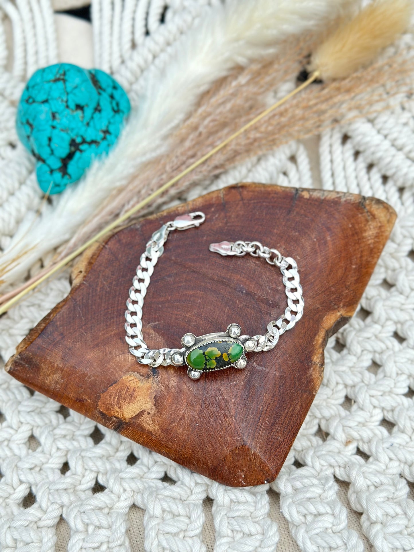 Curb Chain Bracelet - Sterling Silver .925