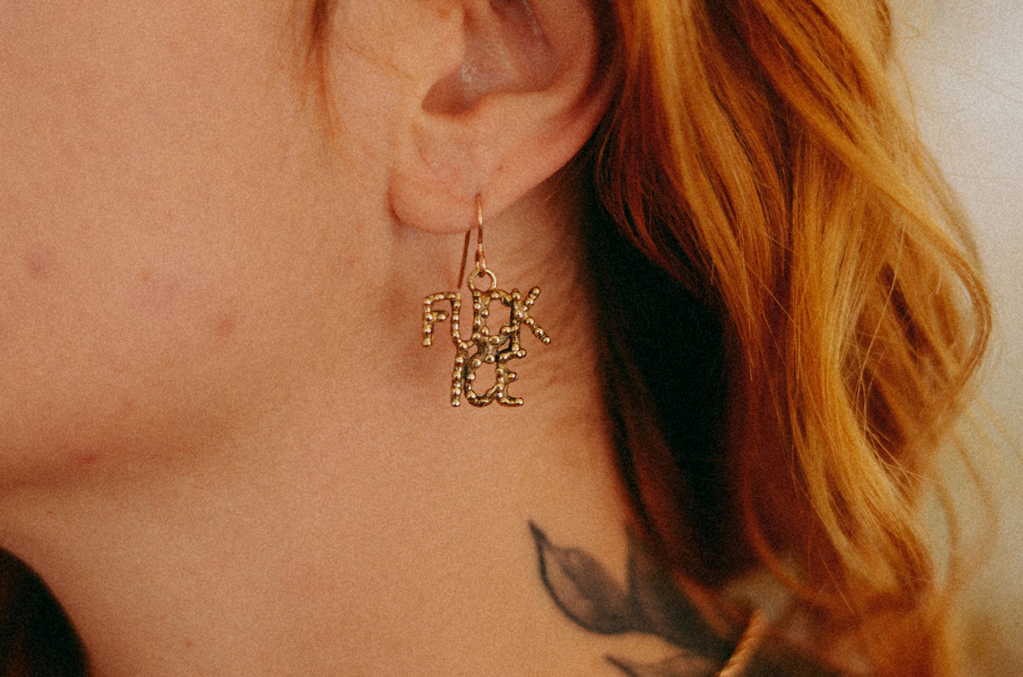 Fuck ICE Earrings