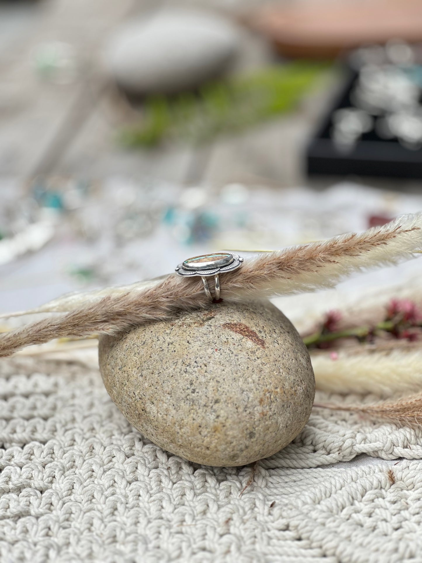 Royston Ribbon Ring - Sterling Silver .925 SIZE 9