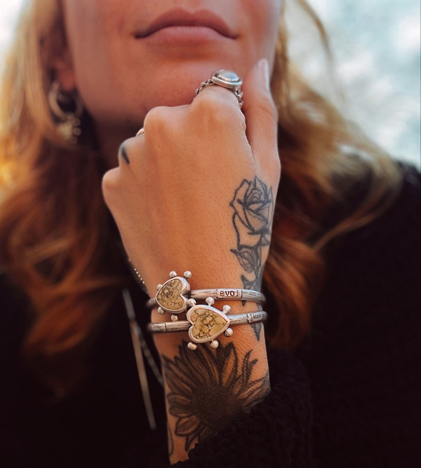 Luisa Bracelet Cuff - Hubei Turquoise