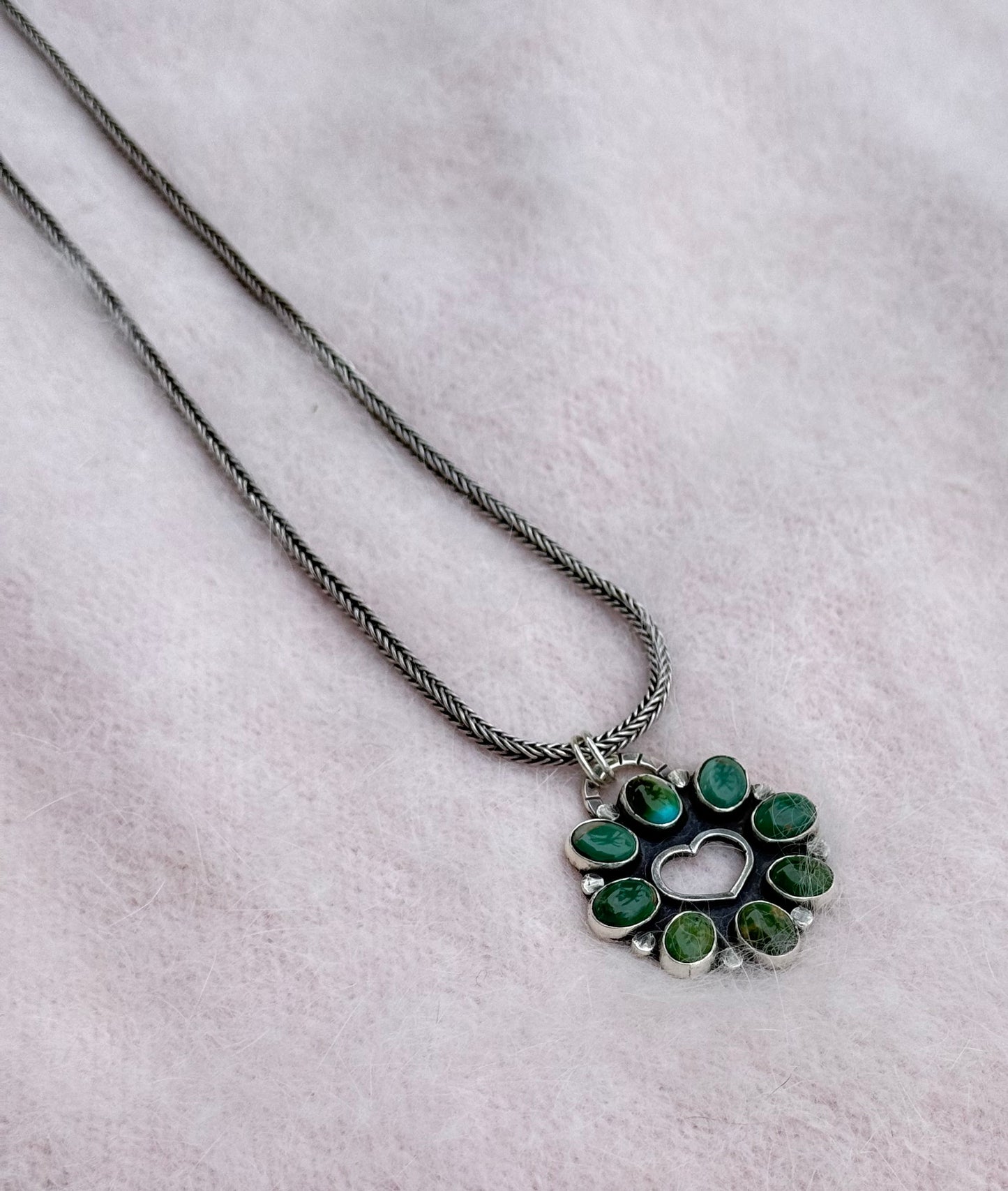 Athena - Kingman Turquoise Necklace