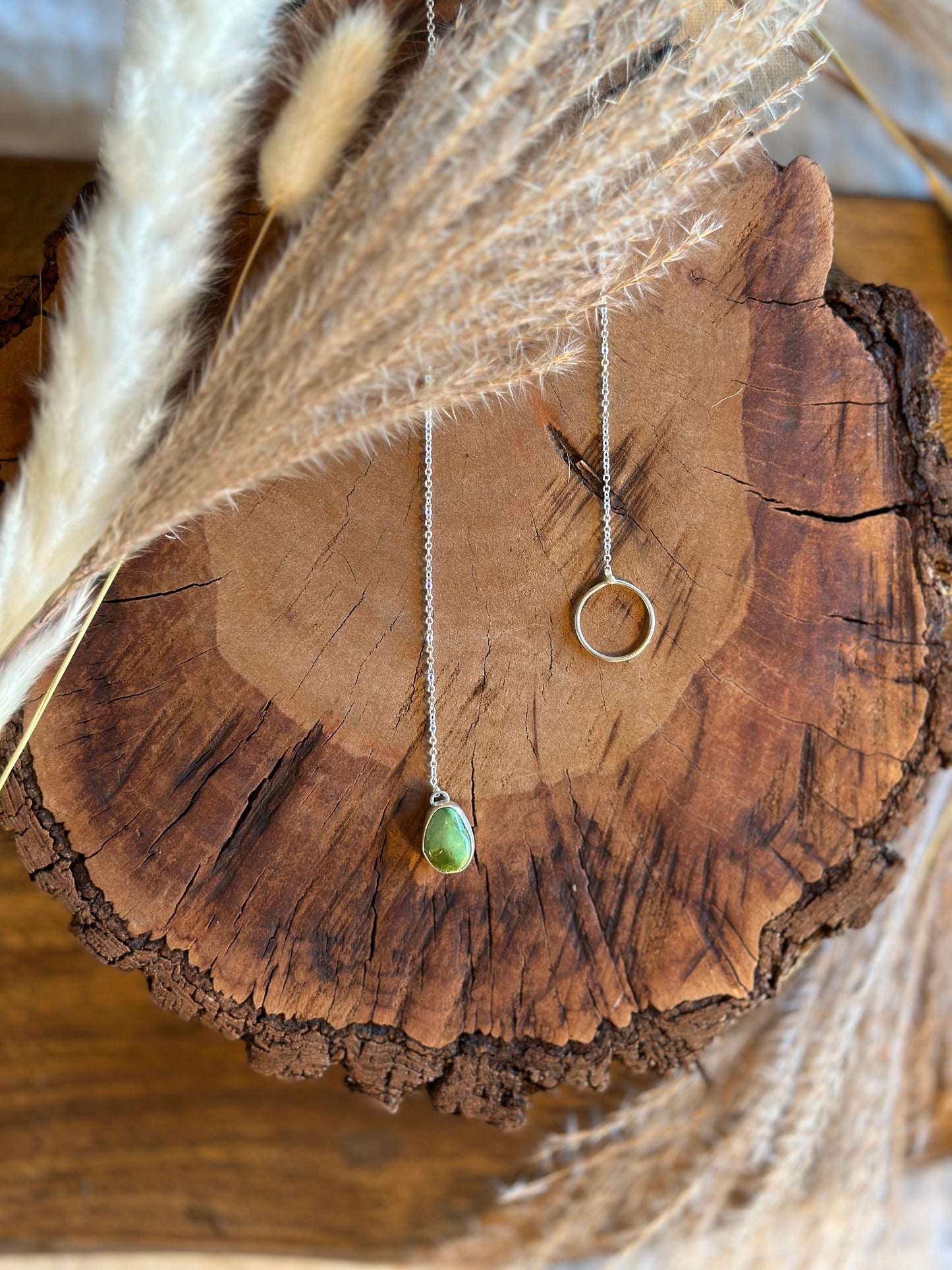 Dainty Lariat Necklace - Sterling Silver