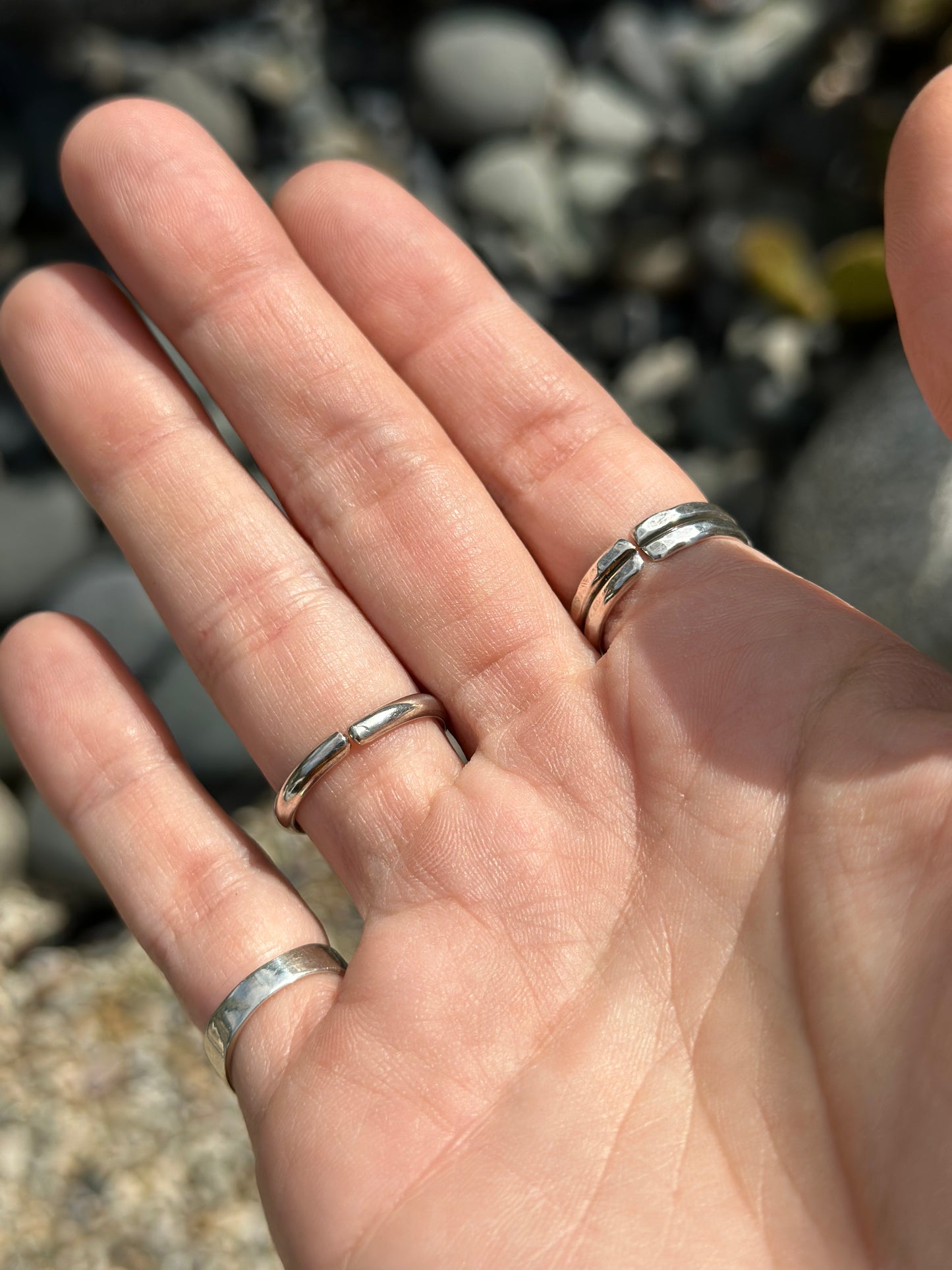 Australian Opal Mermaid Adjustable Ring