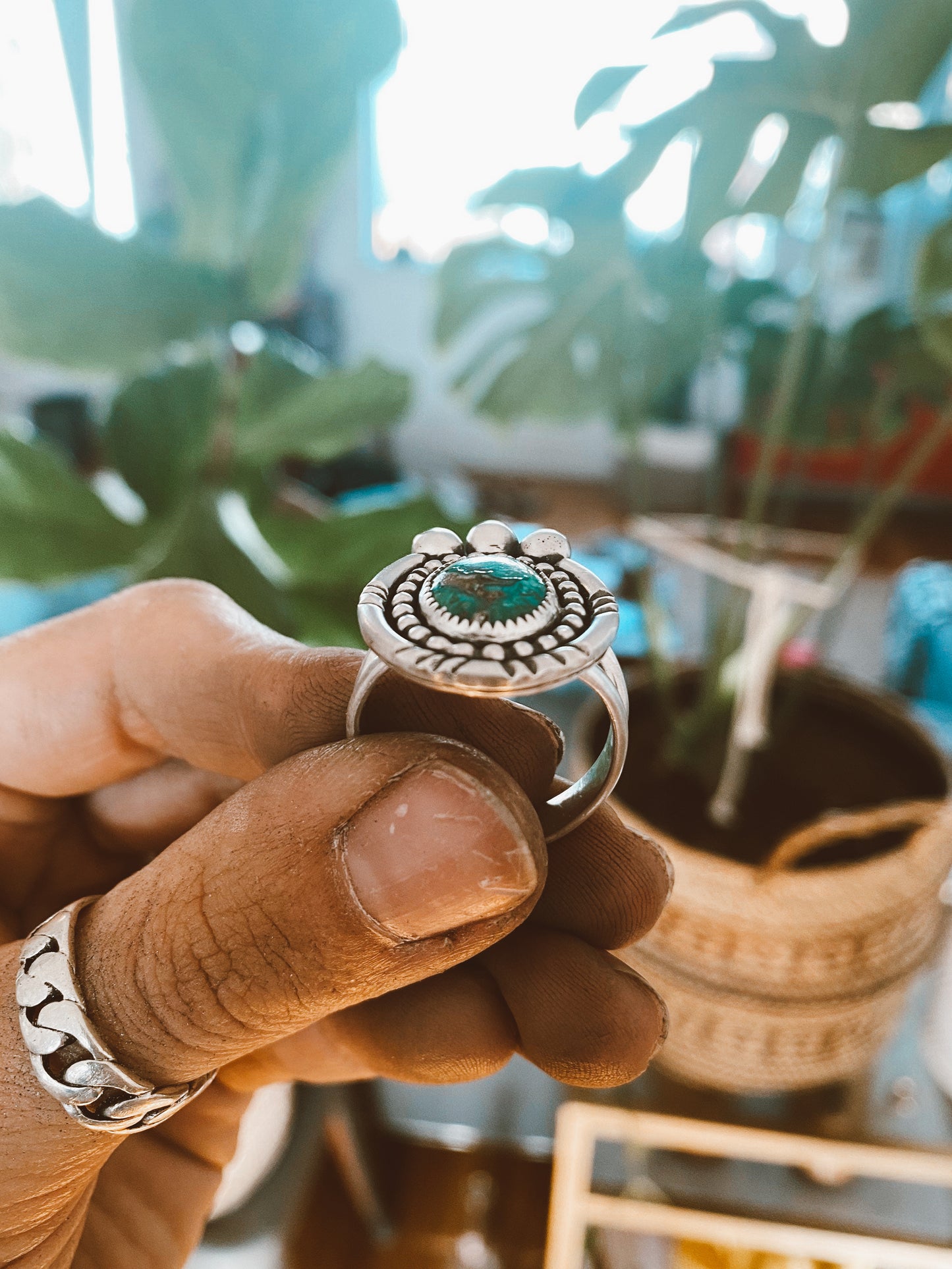 Horseshoe - Turquoise Sterling Silver 925