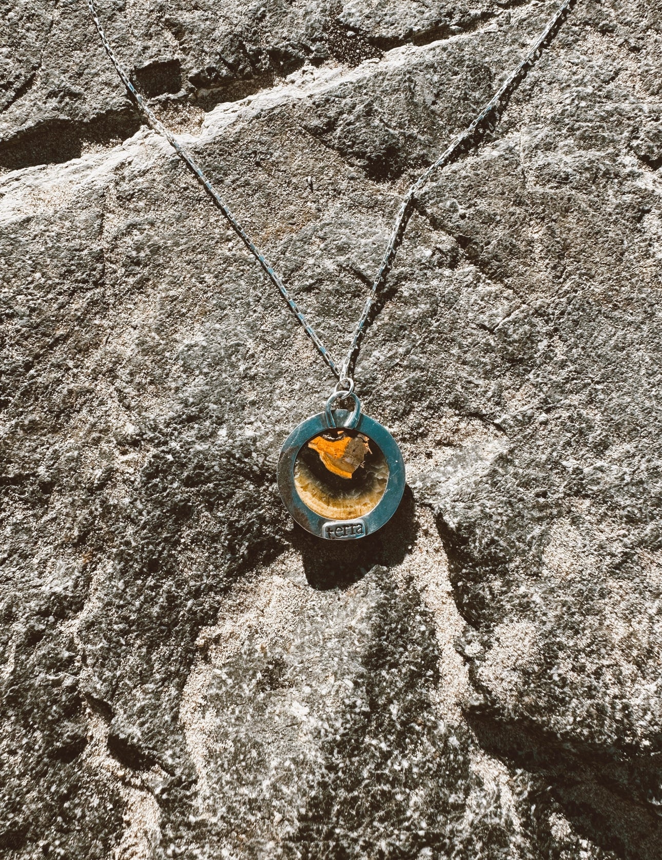 Bumble Bee Necklace - Sterling Silver .925