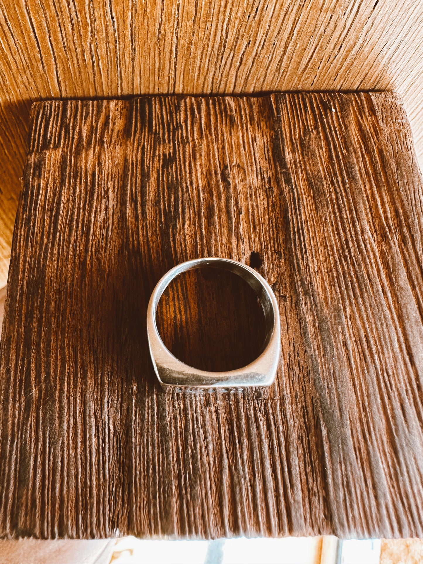 Goddess of the Earth - Terra Pinky Ring - Solid Sterling Silver 925