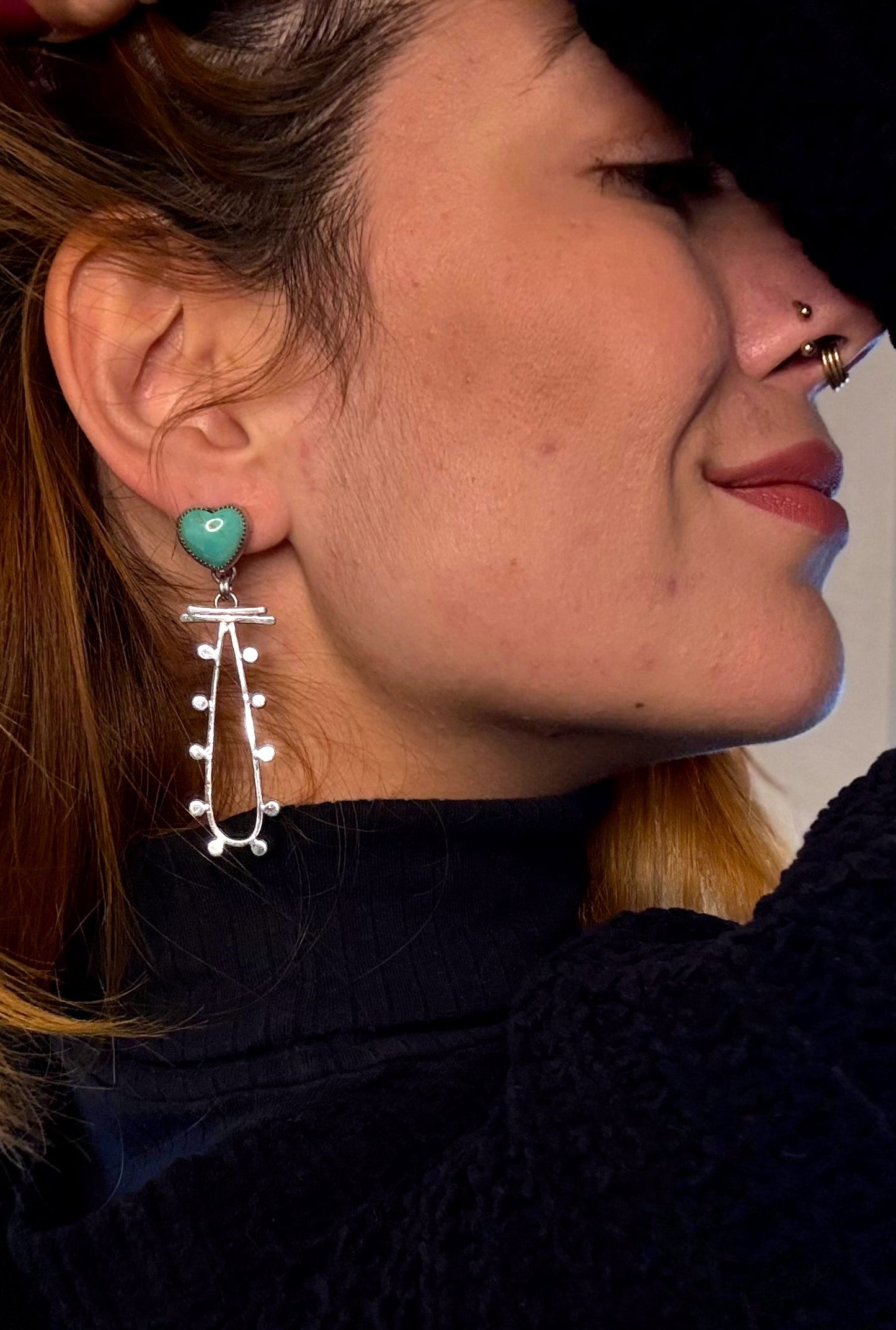 Alma Earrings - Campitos Turquoise