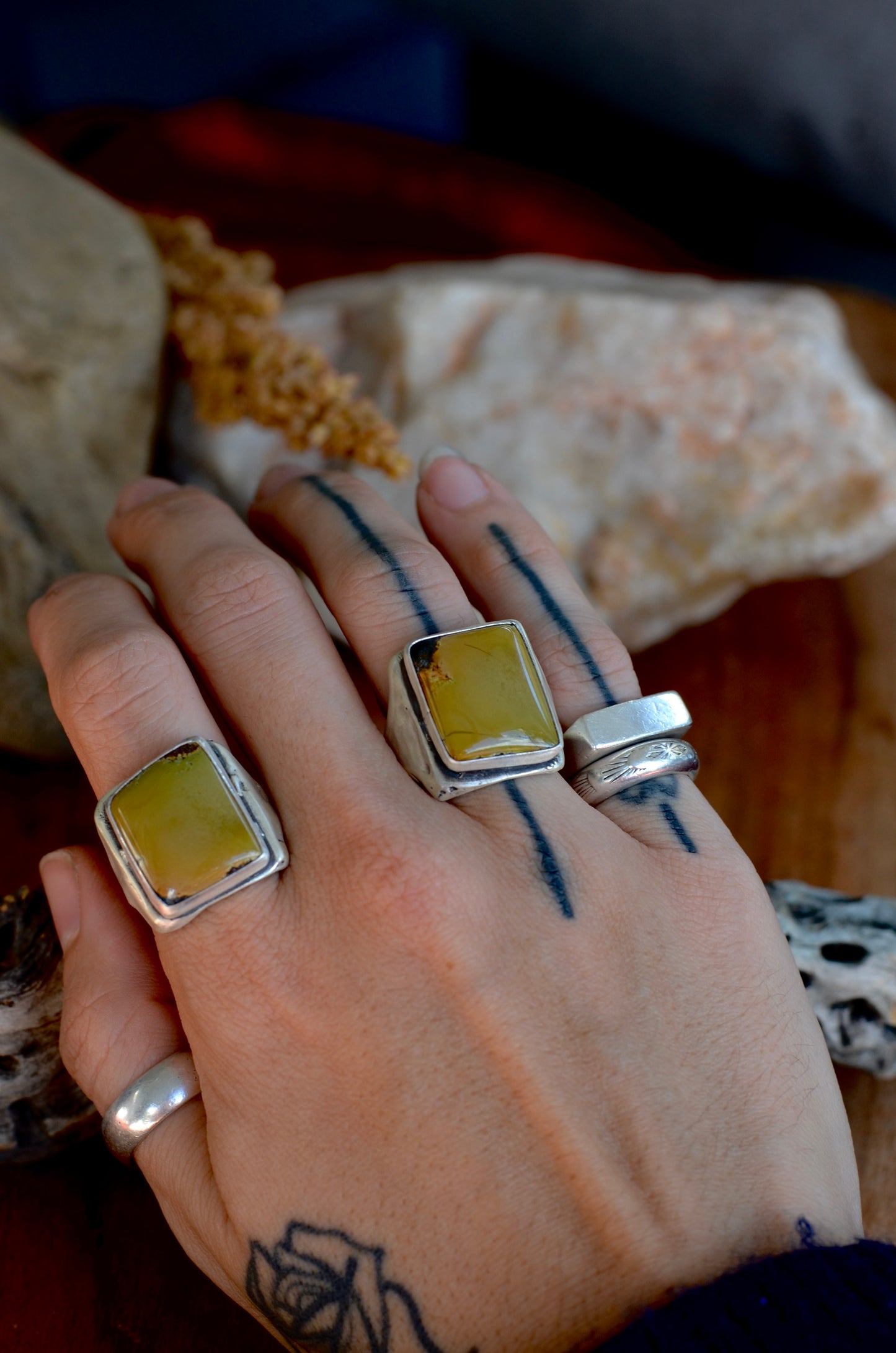 Sage Ring - Hubei Turquoise - Size 10