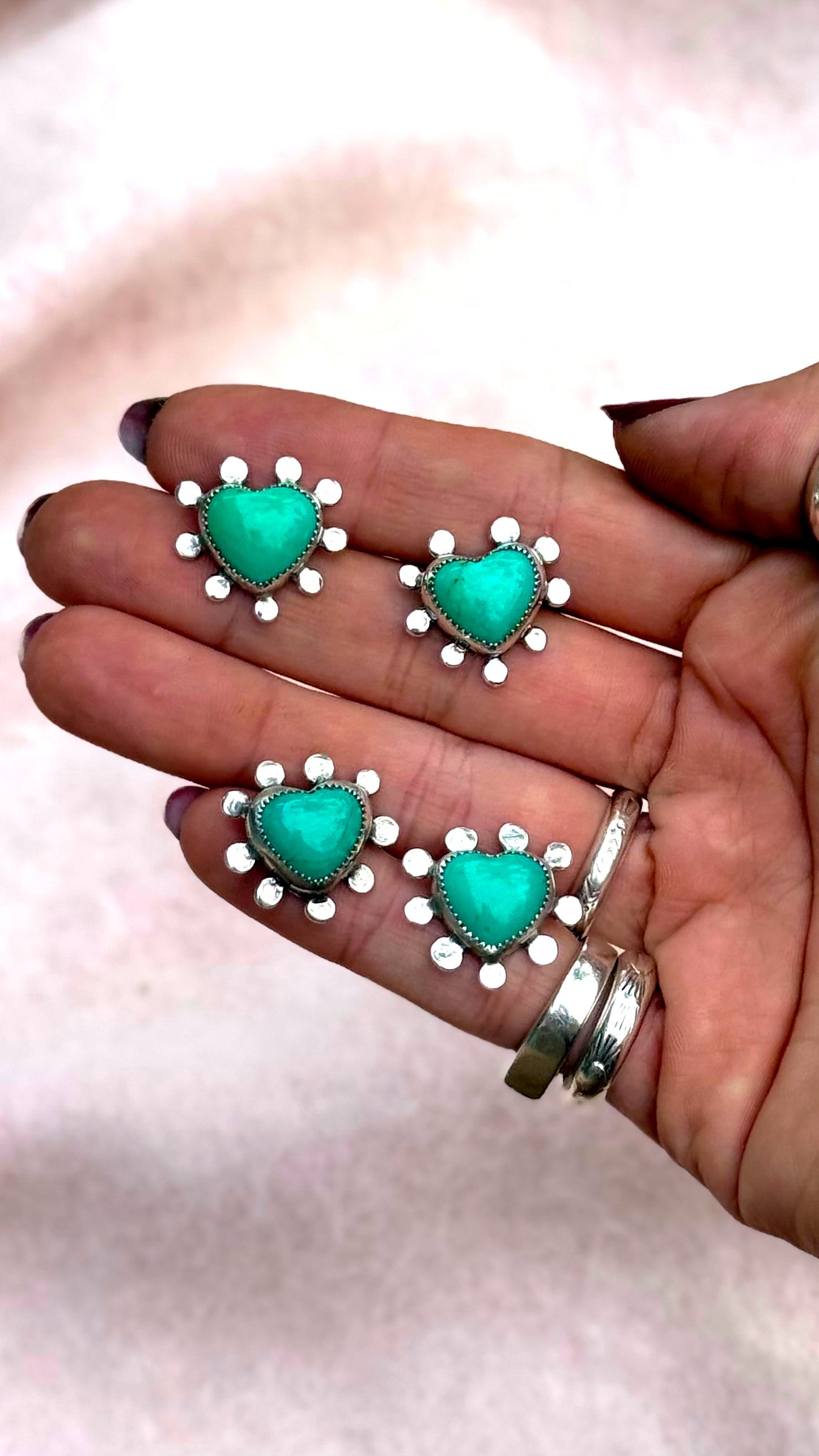 Bella Earrings - Kingman Turquoise
