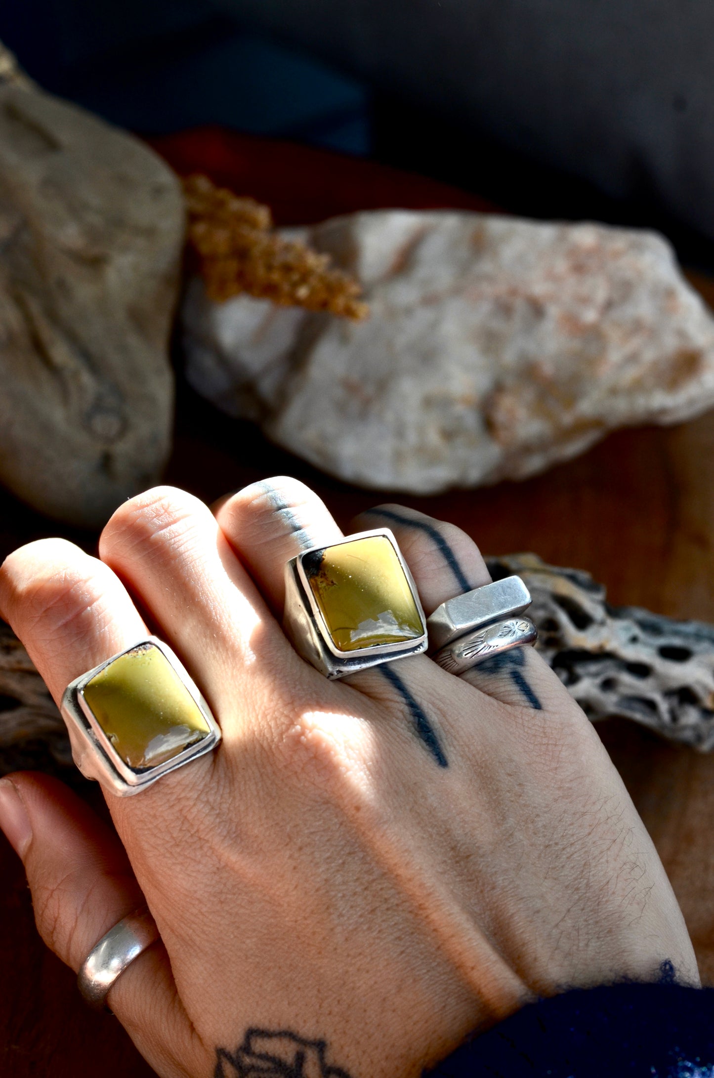 Sage Ring - Hubei Turquoise - Size 10