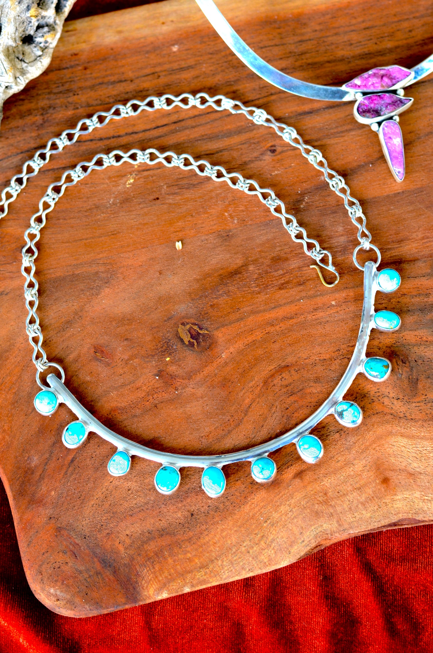 Lara Necklace - Sonoran Turquoise