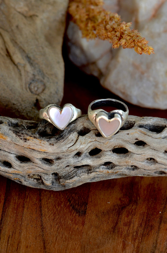 Sage Ring - Mother Of Pearl - Size 8 1/2