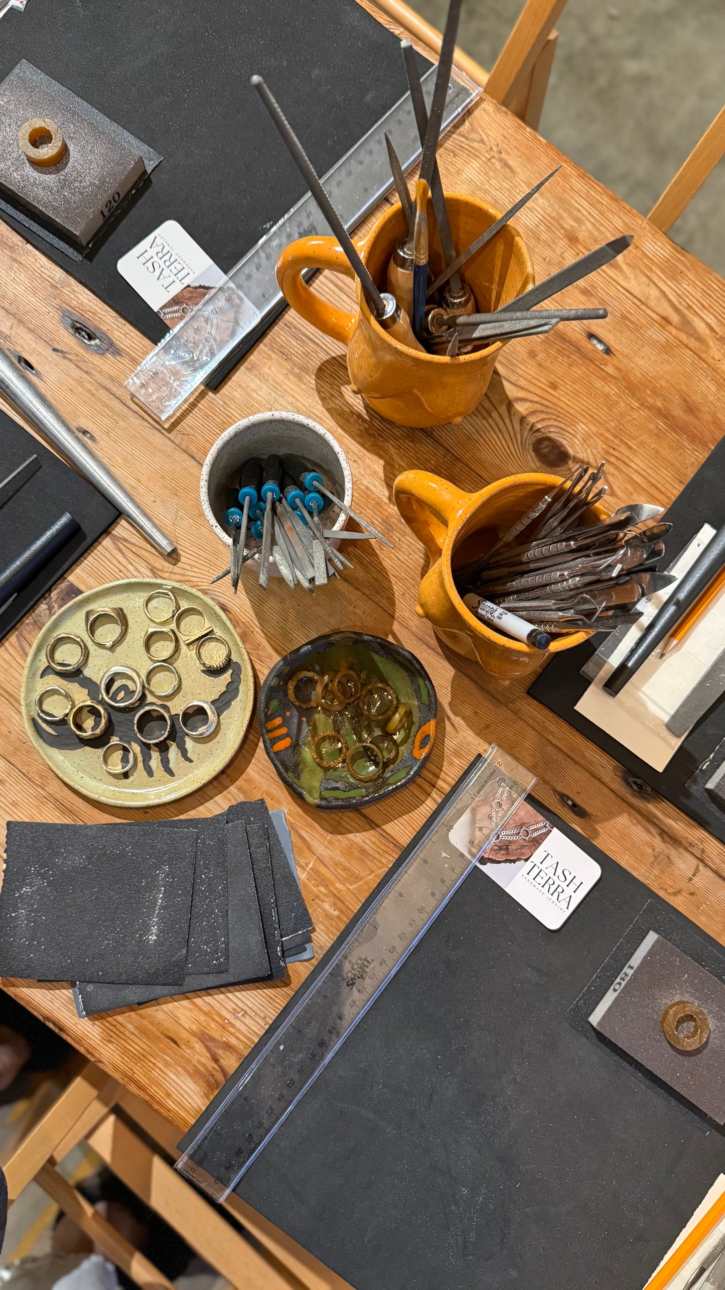 Lost Wax Ring Workshop with Tash Terra @ Cafe Lumina 06/14