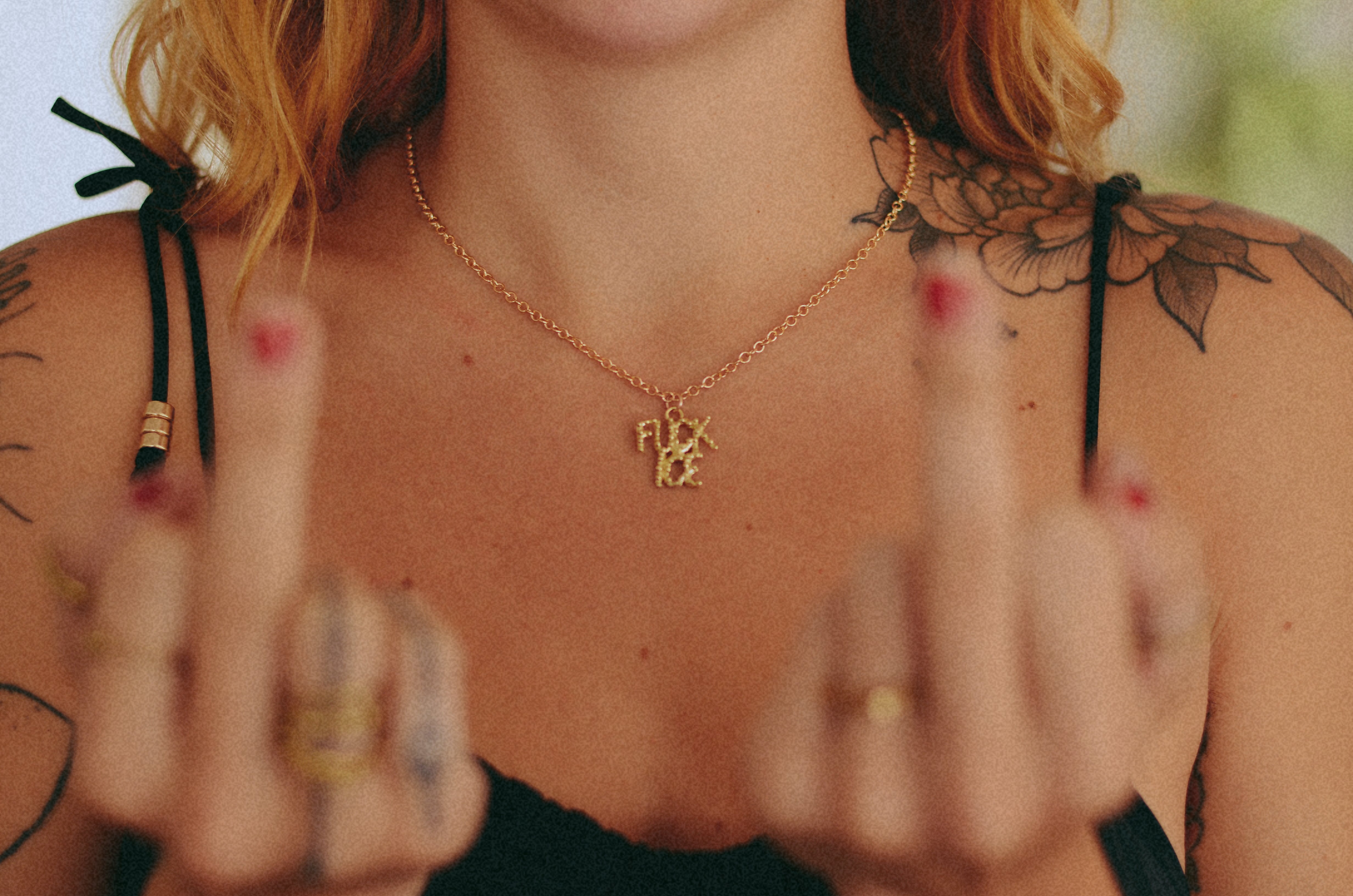 Fuck ICE Necklace – Tash Terra