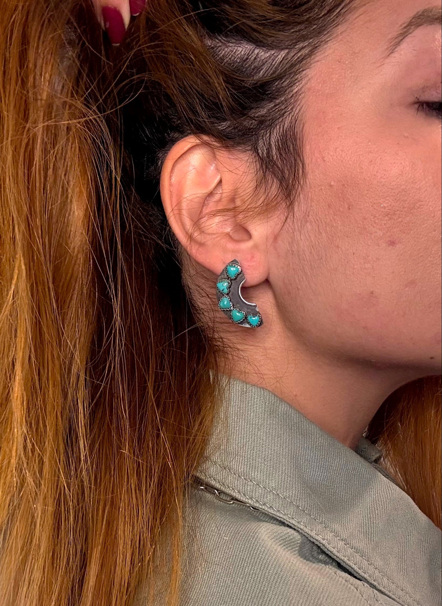 Zoe Earrings - Campitos Turquoise