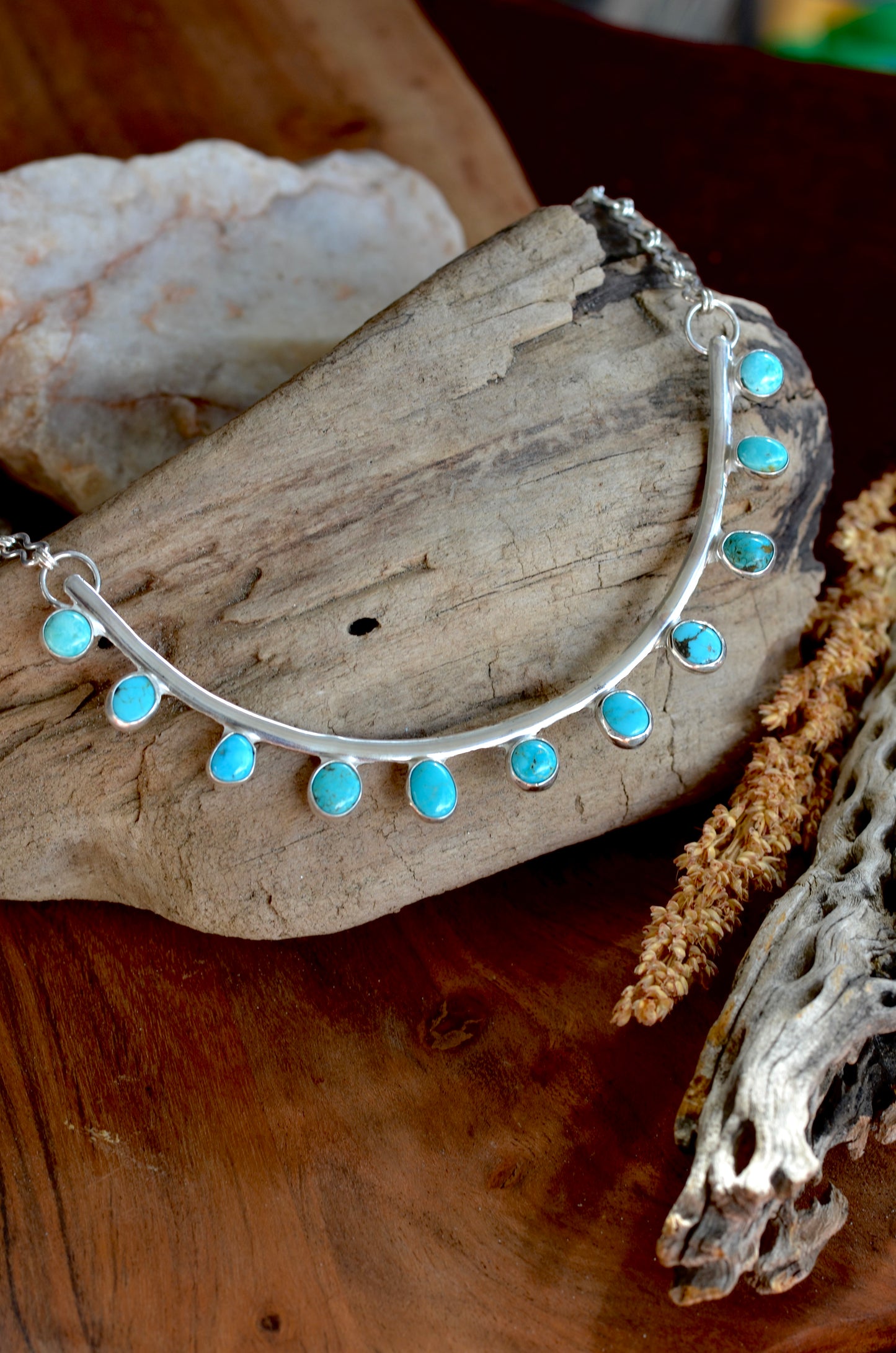 Lara Necklace - Sonoran Turquoise