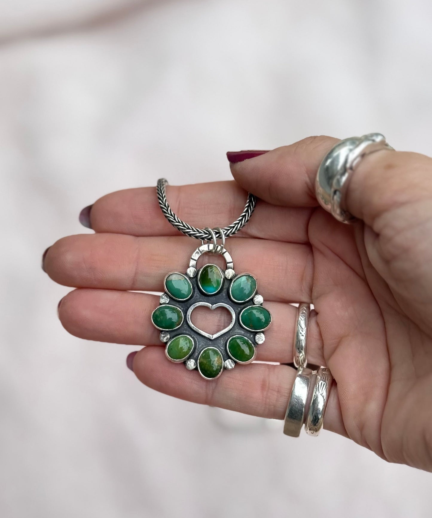 Athena - Kingman Turquoise Necklace