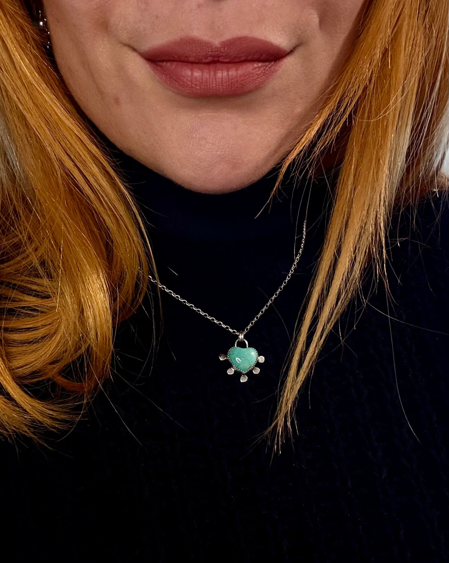 Clara Necklace - Kingman Turquoise